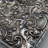 1900 British Antique Angel Sculpture Double Open Sterling Silver Card Case 117g WILLIAM COMYNS