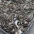 1900 British Antique Angel Sculpture Double Open Sterling Silver Card Case 117g WILLIAM COMYNS
