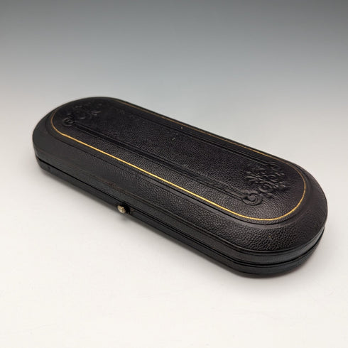 約 1870 年英國古董鍍銀清潔套裝(附盒子)