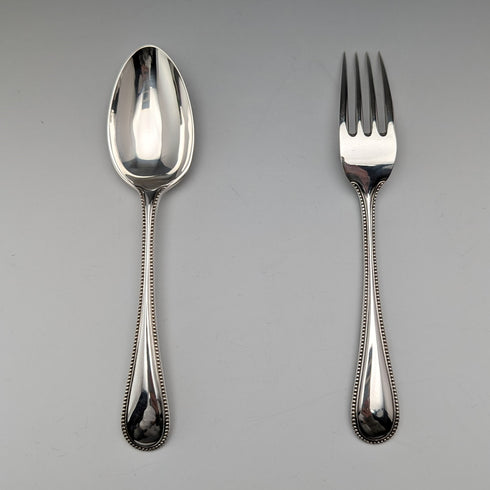 約 1870 年英國古董鍍銀清潔套裝(附盒子)