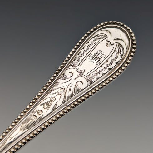 約 1870 年英國古董鍍銀清潔套裝(附盒子)