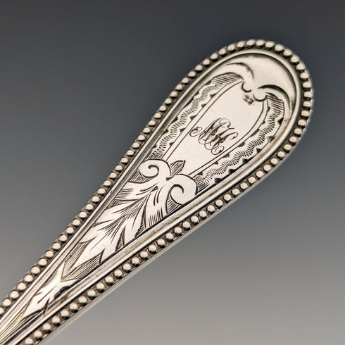 約 1870 年英國古董鍍銀清潔套裝(附盒子)