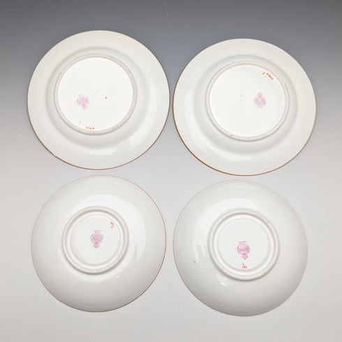 20世紀前半 英国ヴィンテージ ミントン ティーカップトリオ ペア コカトリス グリーン