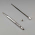 British Vintage Yard O' Red Rolled Silver Hexagon Propelled Pencil in Case