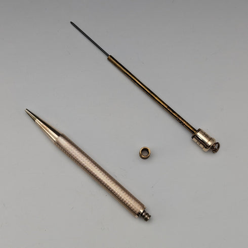 英国ヴィンテージ ヤード・オ・レッド ロールドゴールド製 推進式ミニペンシル YARD-O-LETTE 丸カン付