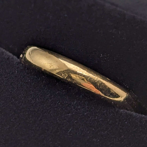 1931 British Vintage Jewelry K22 Gold Ring 5.0g Ring Henry Hyde Aston