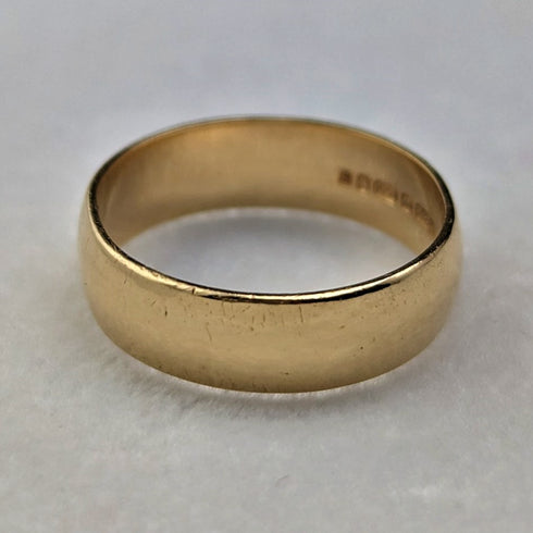 1983 年英國復古珠寶 K18 金戒指 3.2 克戒指 Michael Slade