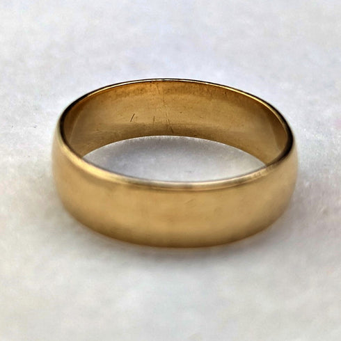 1983 年英國復古珠寶 K18 金戒指 3.2 克戒指 Michael Slade