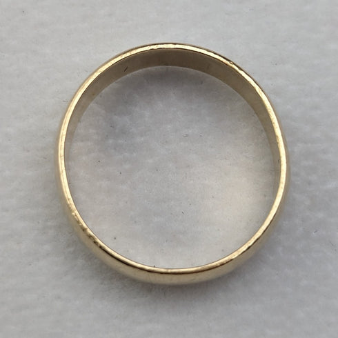 1983 年英國復古珠寶 K18 金戒指 3.2 克戒指 Michael Slade