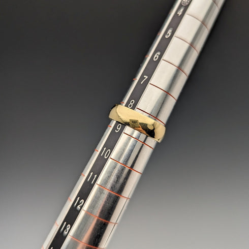 1983 年英國復古珠寶 K18 金戒指 3.2 克戒指 Michael Slade