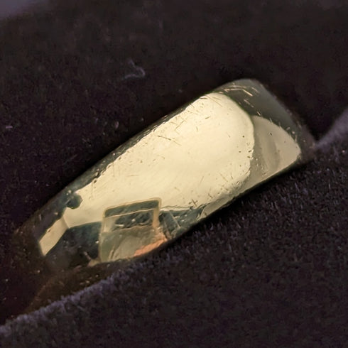 1983 年英國復古珠寶 K18 金戒指 3.2 克戒指 Michael Slade