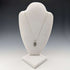 British Vintage Wedgwood Sterling Silver & Green Jasper Pendant and Earrings Set