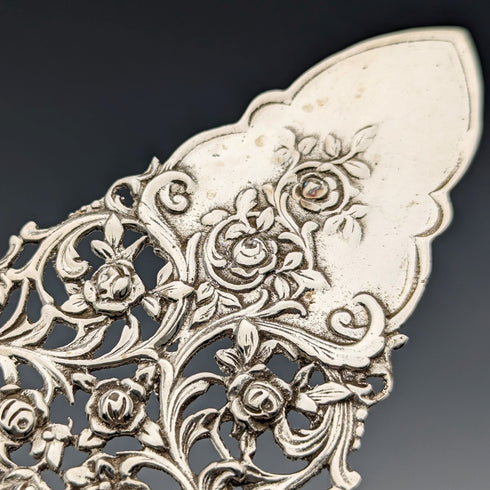 1946 Made in Sweden 830 Silver Earring Decoration Pastry Server GEWE