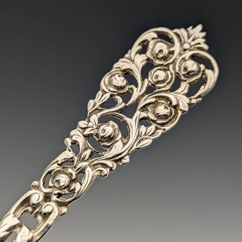 1946 Made in Sweden 830 Silver Earring Decoration Pastry Server GEWE