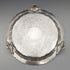 Circa 1825 British Antique Sheffield Plate Card Tray Diameter 23cm
