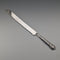 1969 British Vintage Sterling Silver Handle Bread Knife Harrison Brothers