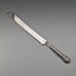 1969 British Vintage Sterling Silver Handle Bread Knife Harrison Brothers