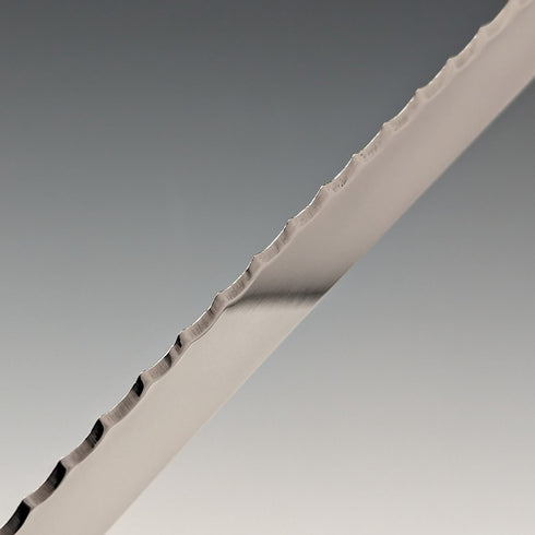 1969 British Vintage Sterling Silver Handle Bread Knife Harrison Brothers