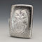 1912 British antique sterling silver cigarette case 62g Joseph Gloster