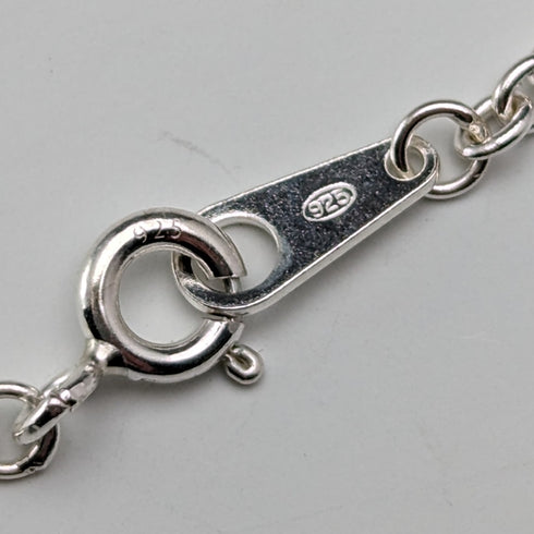 British vintage hedgehog charm pendant and sterling silver necklace