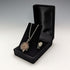 British vintage hedgehog charm pendant and sterling silver necklace