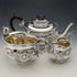 Circa 1905 British antique silver plate tea set Fenton Brothers