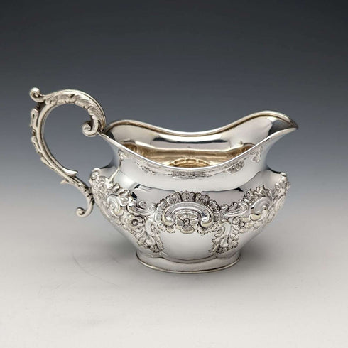 Circa 1905 British antique silver plate tea set Fenton Brothers