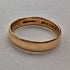 1919 British Antique Jewelry 22K Gold Ring 3.7g W Wilkinson