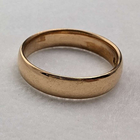 1919 British Antique Jewelry 22K Gold Ring 3.7g W Wilkinson