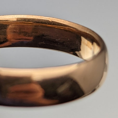 1919 年英國古董珠寶 K22 金戒指 3.7 克戒指 W Wilkinson