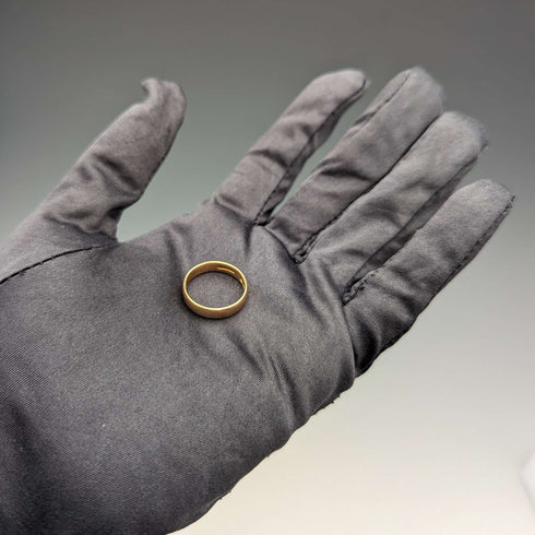 1919 British Antique Jewelry 22K Gold Ring 3.7g W Wilkinson