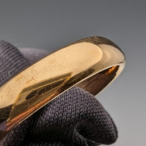 1929 年英國復古珠寶 K22 金戒指 4.8 克戒指 Samuel Hope