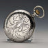 Circa 1910 Antique Omega Pocket Watch Silver Side Hunter Case Good Working Condition