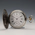 Circa 1910 Antique Omega Pocket Watch Silver Side Hunter Case Good Working Condition