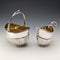 Antique British silver plate sugar bowl and cream jug HAT