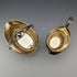 Antique British silver plate sugar bowl and cream jug HAT