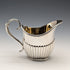 Antique British silver plate sugar bowl and cream jug HAT
