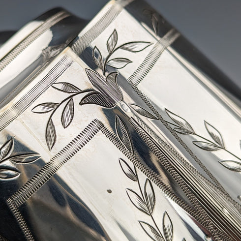 1880年頃 英国アンティーク シルバープレート製 コーヒーポットThomas Prime