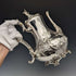 1845 British antique silver plate coffee pot by John Sherwood