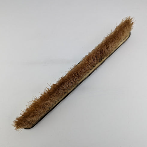 Antique American sterling silver brush with embossed handle