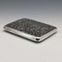1906 British antique double door sterling silver card case, 108g, Deakin and Francis