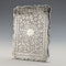 1900 British antique sterling silver card case 60g FREDERICK MARSON