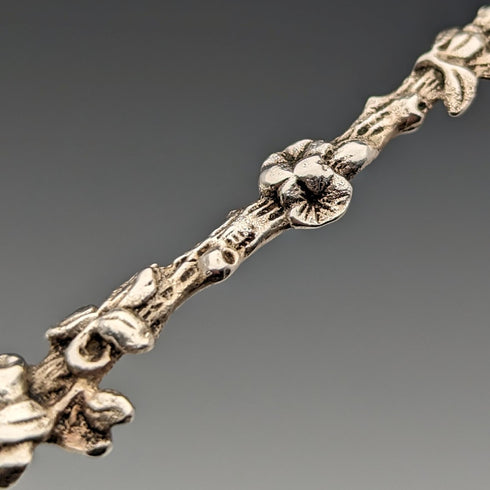 1920年頃 スイスアンティーク フィギュア彫刻 800シルバー製 コーヒースプーン6本セット