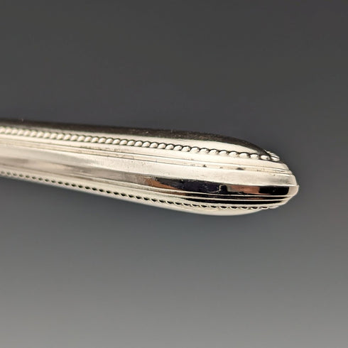 約 1870 年英國古董鍍銀水果餐具 12 對套裝木盒裝