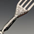1842 British antique pure silver fruit cutlery set, 6 pairs, total weight 561g, William Sansom, wooden box