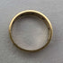 Vintage Jewelry K18 Gold Ring Chasing Cut 2.5g (Size 8-9)