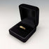 Vintage Jewelry K18 Gold Ring Chasing Cut 2.5g (Size 8-9)