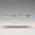 1883 British antique sterling silver card case 47g George Unite