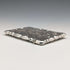 1903 British antique sterling silver large card case, 87g, William Bruford and Sons