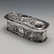 1901 British antique sterling silver box 101g Mappin and Webb